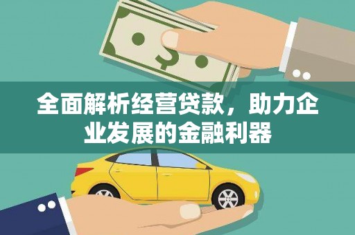 麻涌全面解析经营贷款，助力企业发展的金融利器